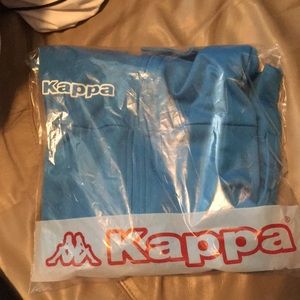 Kappa youth xxl or adult small NEW hooded zipper jacket